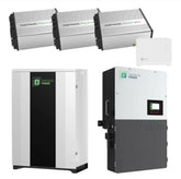 Fortress Envy 12kW Hybrid Inverter, Three eFlex 5.4kWh Lithium Batteries and Guardian Battery Monitoring
